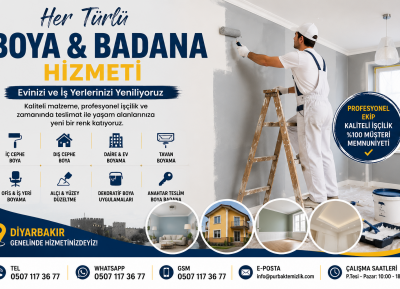 Diyarbakır Boya ve Badana Hizmetleri